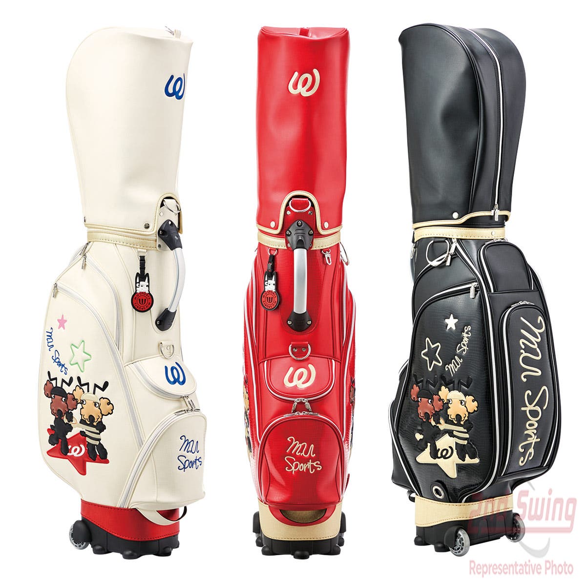 MU Sports Wheel Caddie Cart Bag (C2880682)